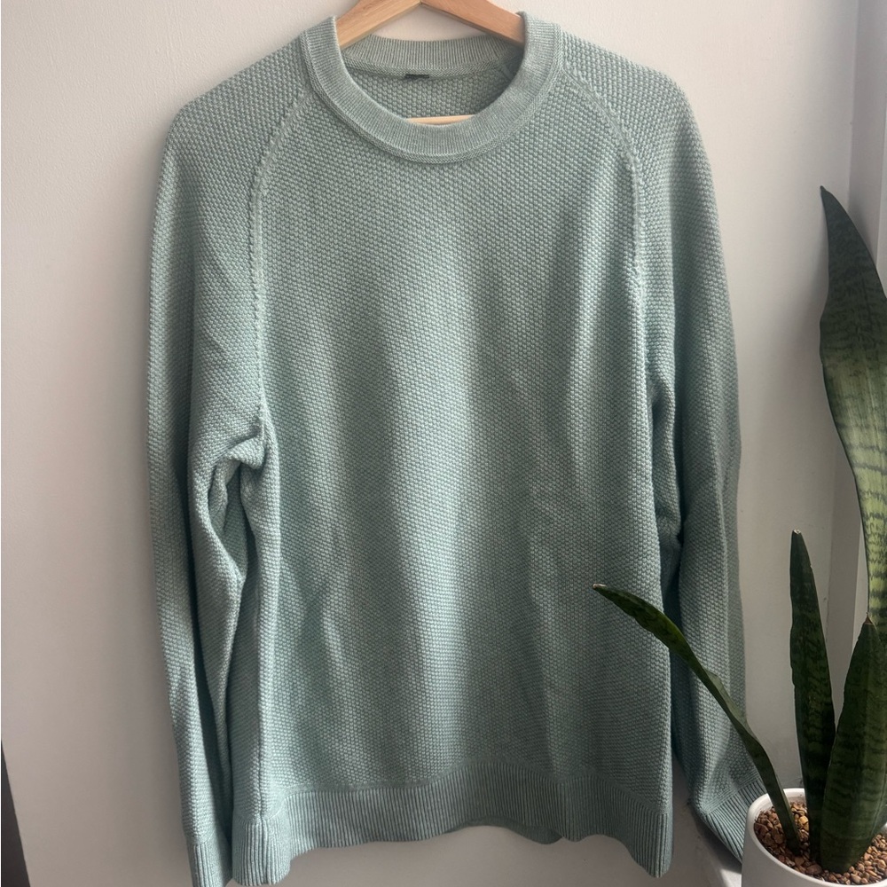 Lululemon Textured Knit Crewneck Sweater